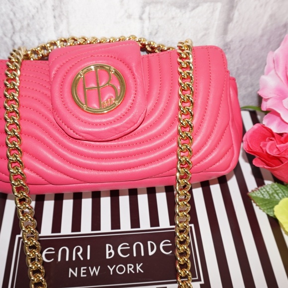 HENRI BENDEL No.7 Quilted BUTTERY SOFT LEATHER Bag - Picture 5 of 5